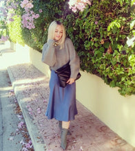 Load image into Gallery viewer, Belle Pure Silk Midi Dress

